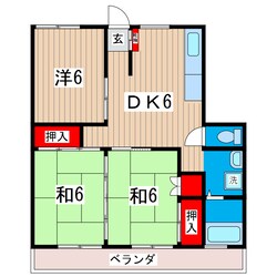 ラフォーレ高萩の物件間取画像